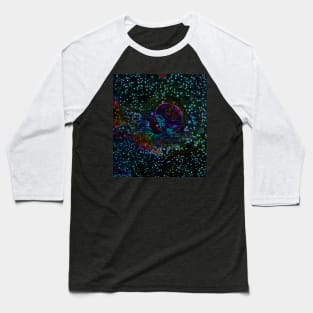 Black Panther Art - Glowing Edges 180 Baseball T-Shirt